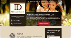 Desktop Screenshot of brettkduncanlaw.com